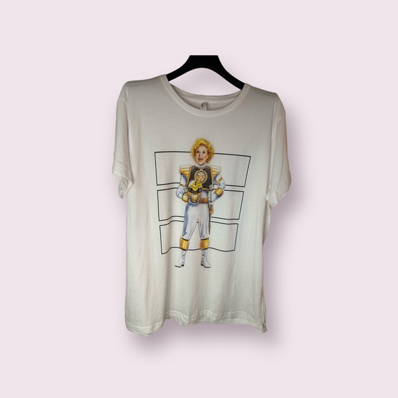 Betty White Power Ranger T-Shirt, Size 2XL - Picture 2 of 6
